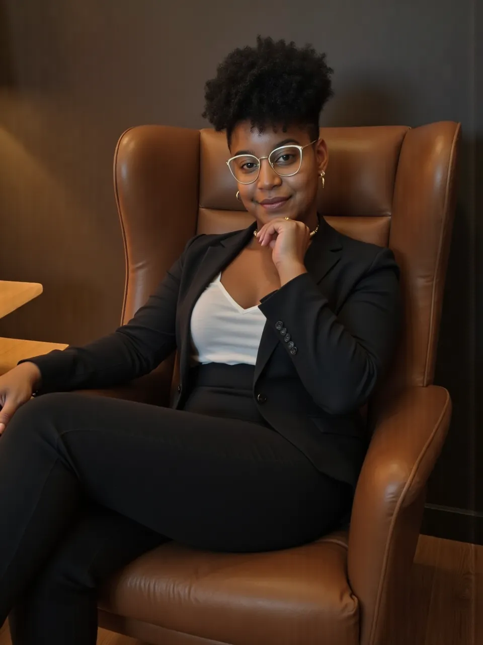 CEO em retrato de poder e elegância