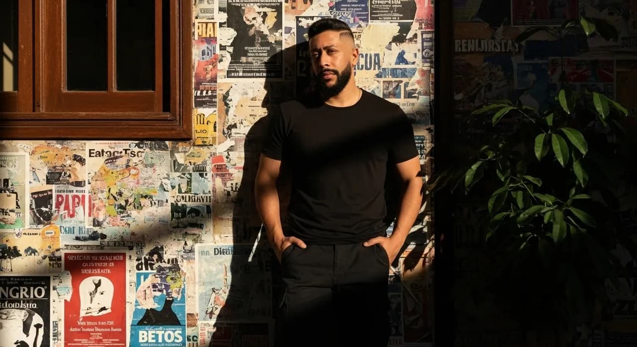 Cinematic Urban Fashion Portrait