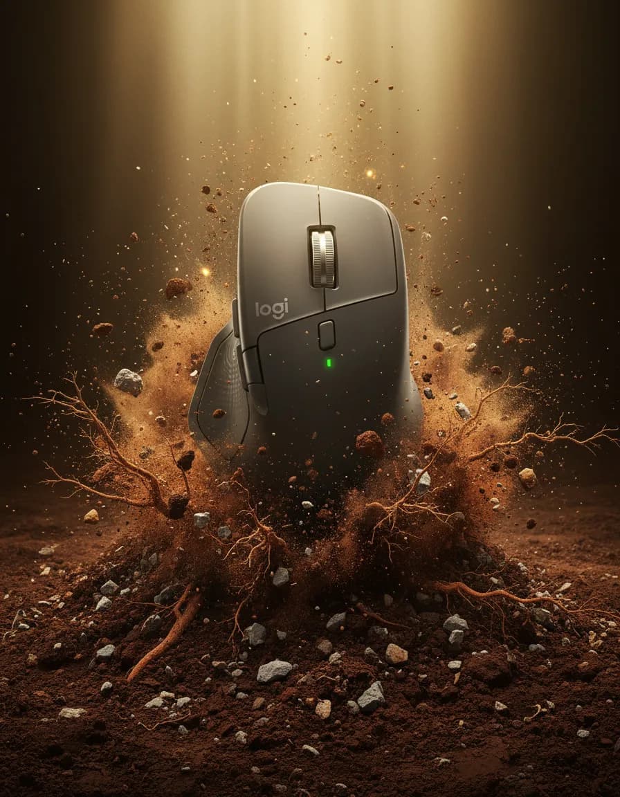 Cinematic Sports Product Breakthrough from Soil Template