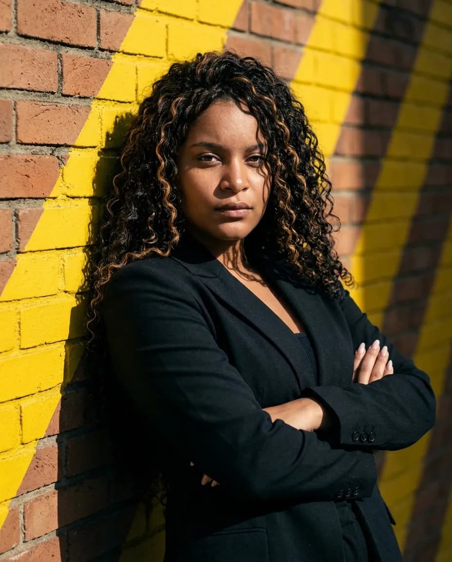 Ultra-Realistic Cinematic Editorial Portrait with Urban Minimalist Aesthetic