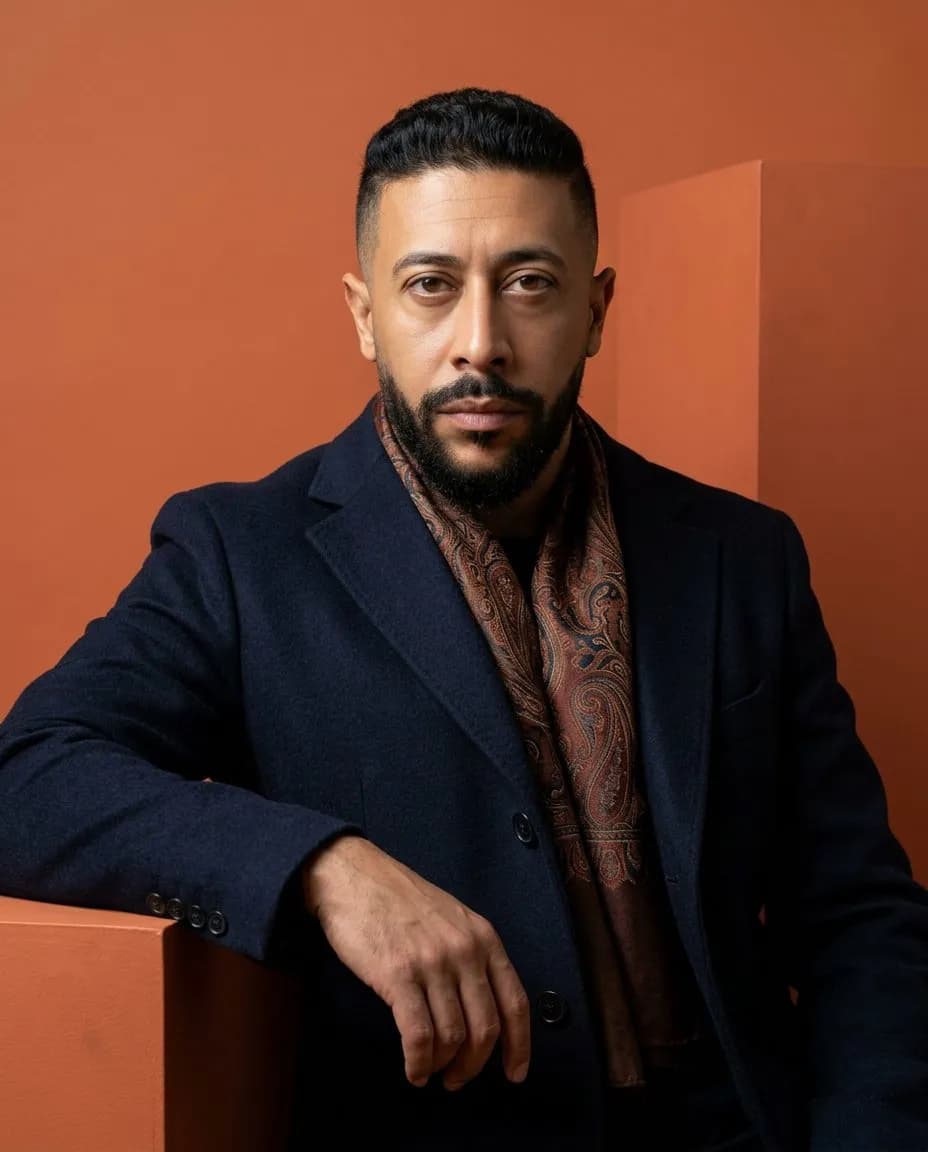 Baroque Oil Portrait with Impasto Texture and Dramatic Chiaroscuro