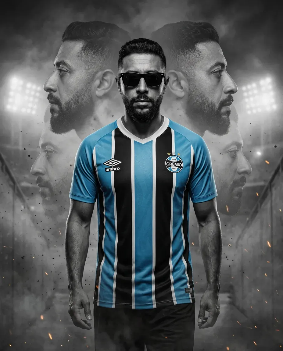 Cinematic Football Power Sports Portrait