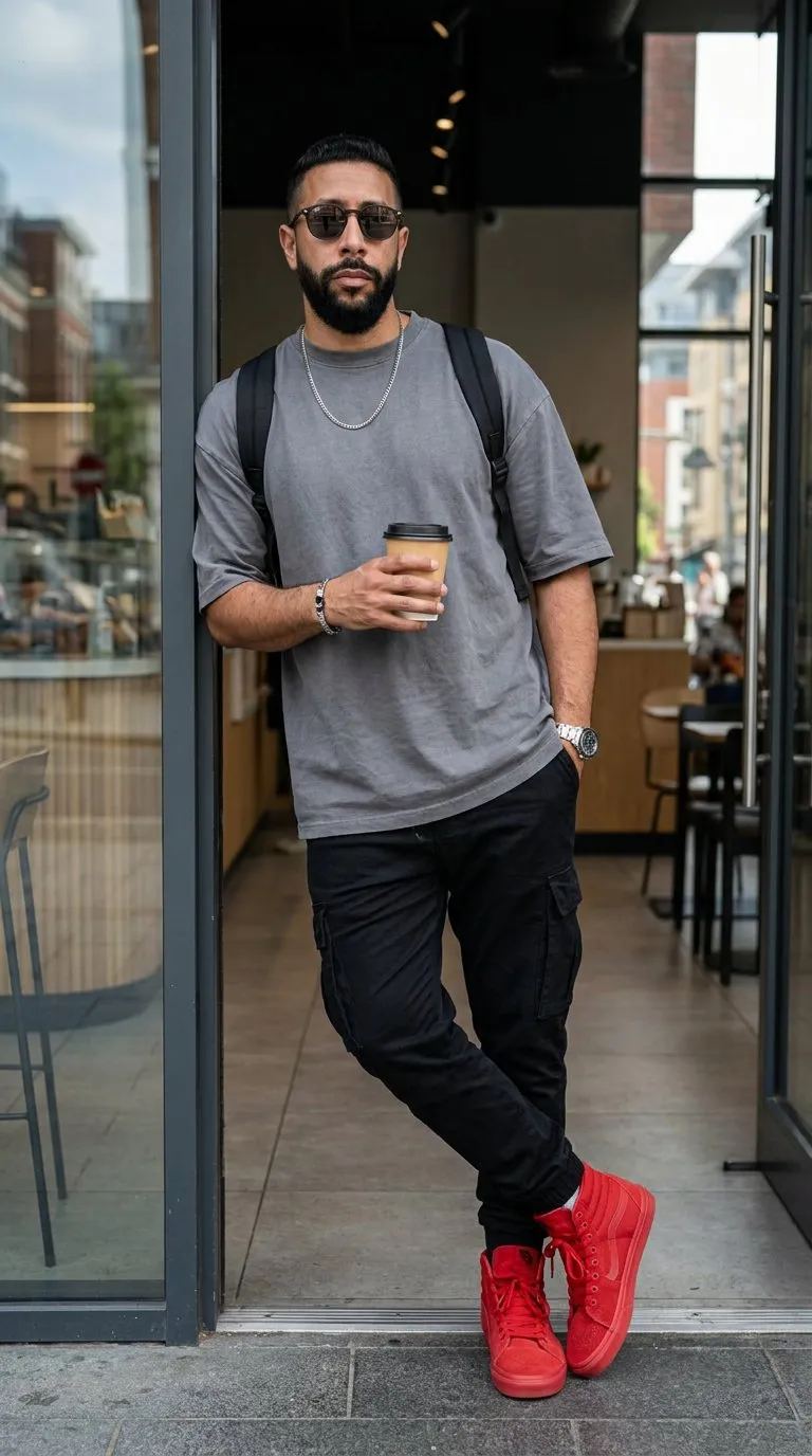 Cinematic Urban Streetwear Full-Body Photorealistic Portrait
