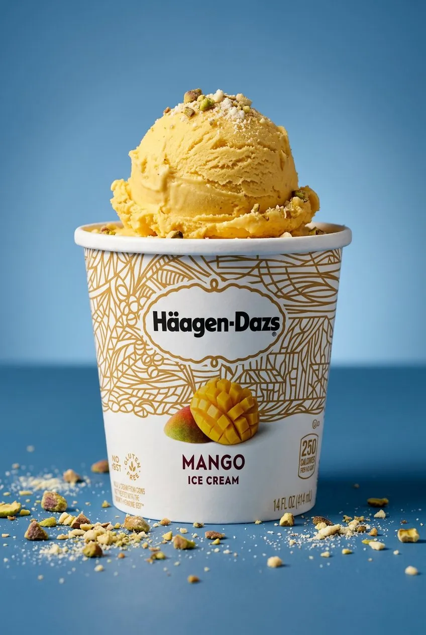 Monochrome Blue Luxury Food Photography — Product Recreation