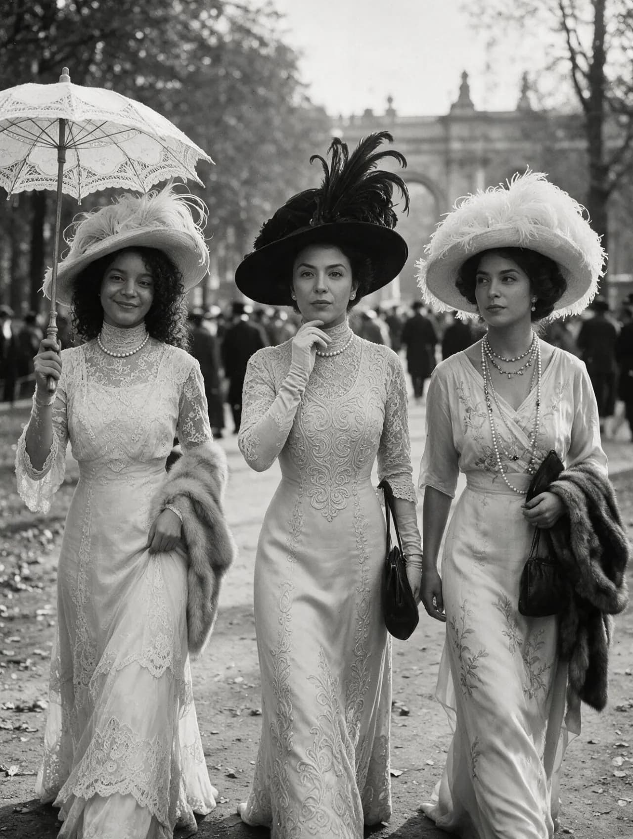 Documentary Fashion Portraits — Vintage Monochrome Film