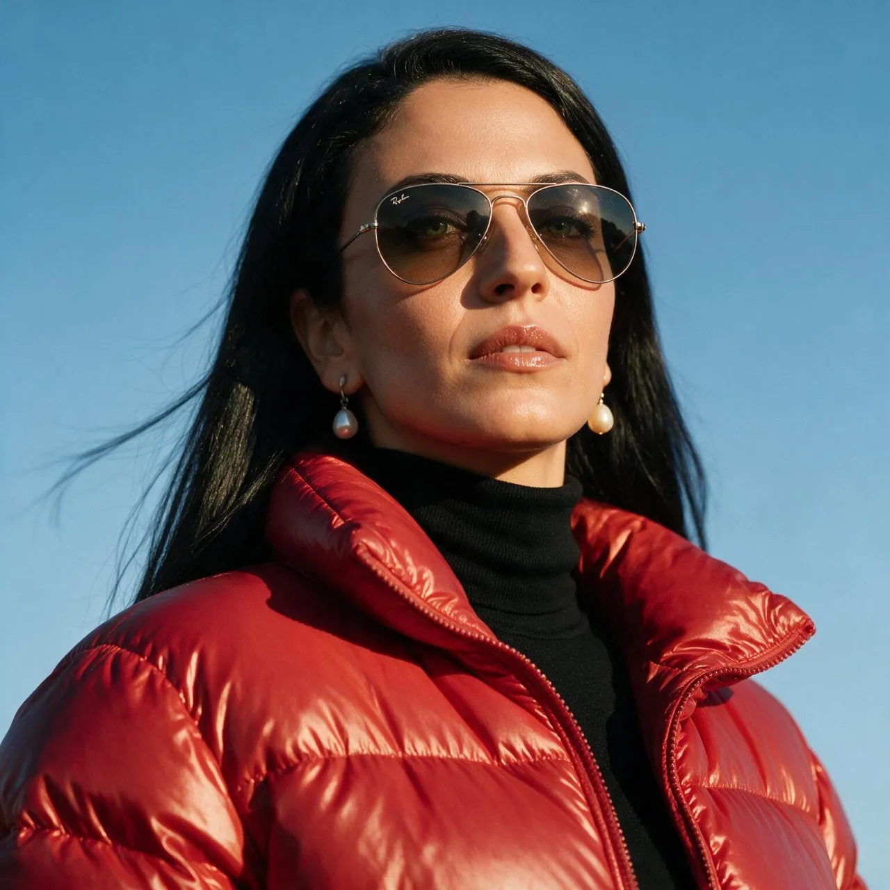 Cinematic Golden Hour Fashion Portrait — Editorial Vogue-Style
