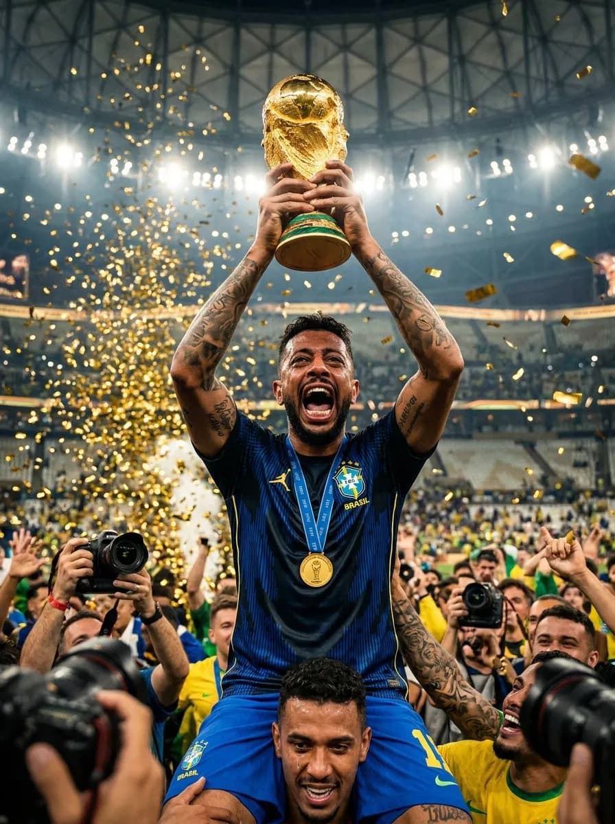 Epic Cinematic Victory Portrait Sports Photography
