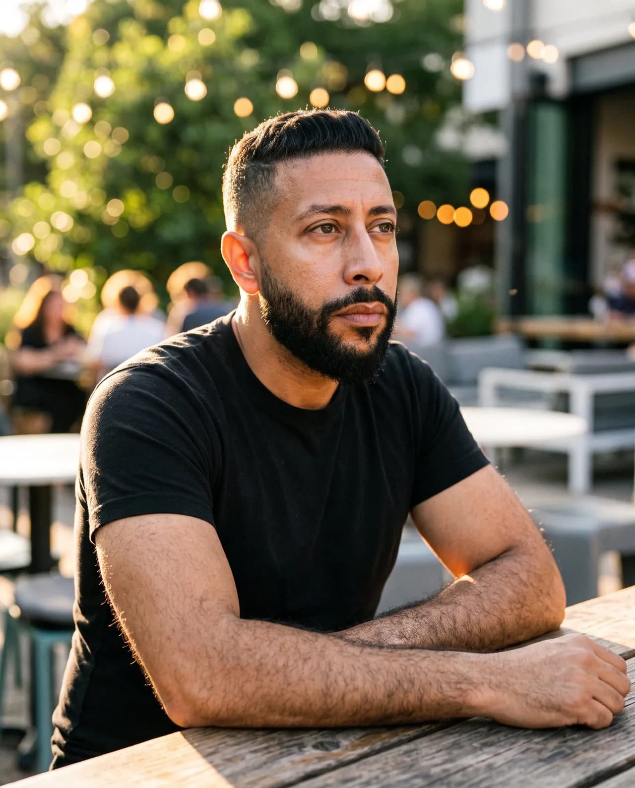Ultra-Realistic Golden-Hour Lifestyle Portrait, Editorial Photography